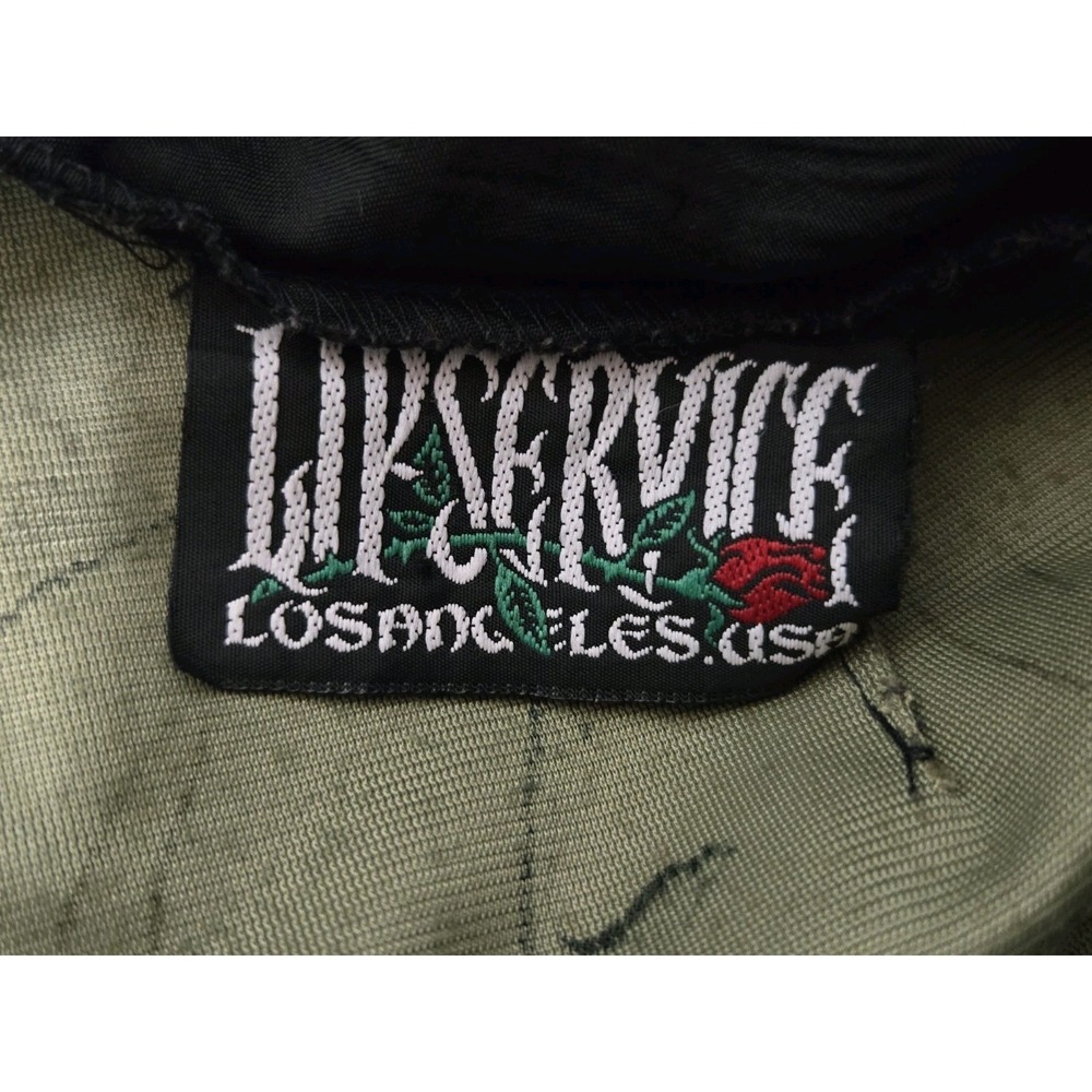 Lip Service Pants Vintage Y2K Camo Womens‎ Size Large Velour 30x31 Los Angeles - Picture 5 of 8